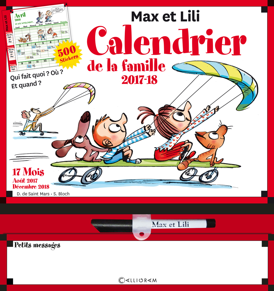 CALENDRIER DE LA FAMILLE 2017 18