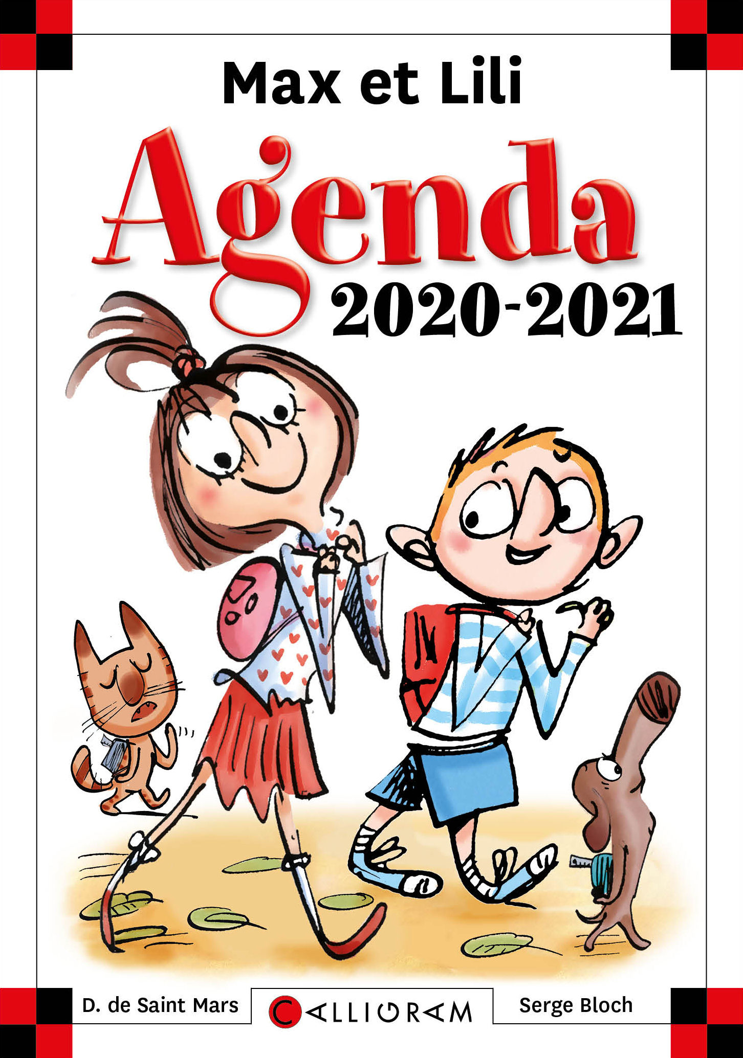 Agenda 2020-2021 Max et Lili
