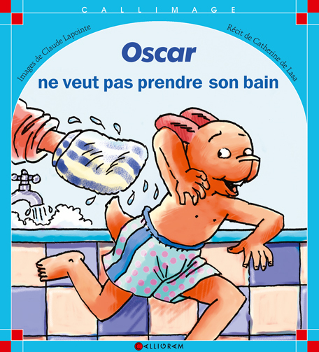 Oscar ne veut pas prendre son bain