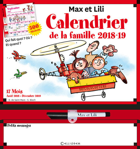 CALENDRIER DE LA FAMILLE 2018 19