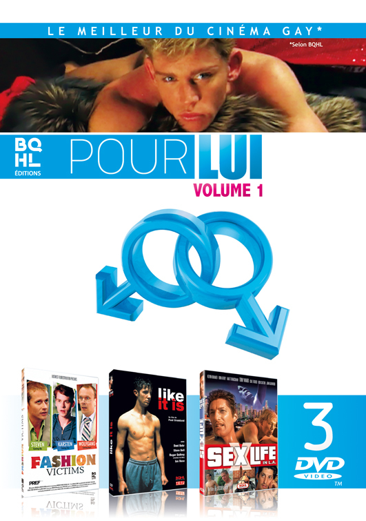 POUR LUI - VOL. 1 FASHION VICTIMS - LIKE IT IS  - SEX LIFE IN LA  COFFRET 3 DVD )