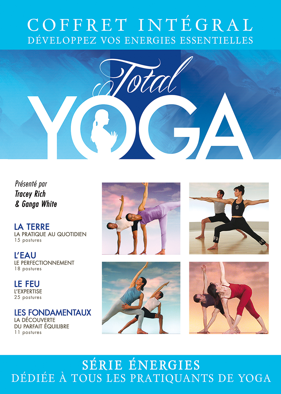 TOTAL YOGA (COFFRET 4DVD)