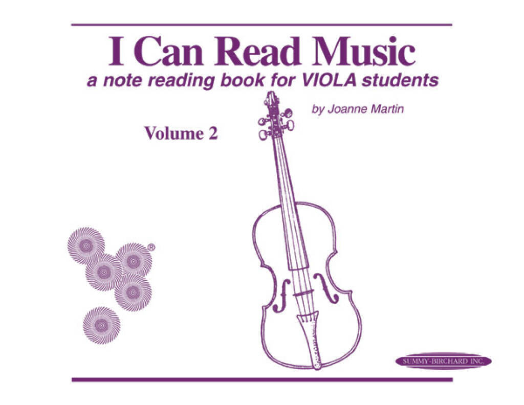 JOANNE MARTIN : I CAN READ MUSIC VOL.2 - ALTO