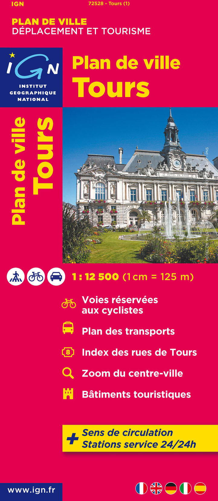 72528 Plan De Tours  1/12.500