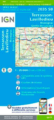 2035Sb Terrasson/Lavilledieu/Montignac/Grotte De L