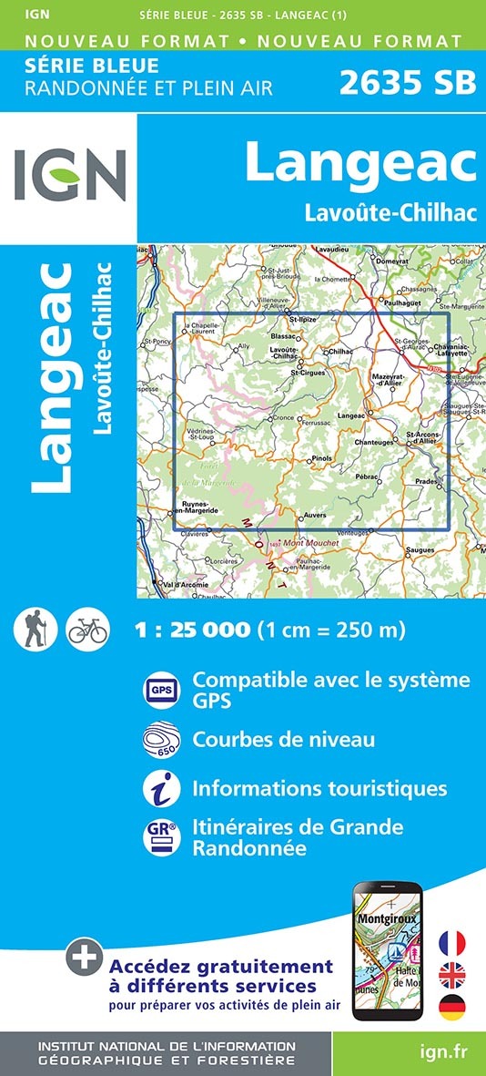 2635Sb Langeac/Lavoute-Chilhac