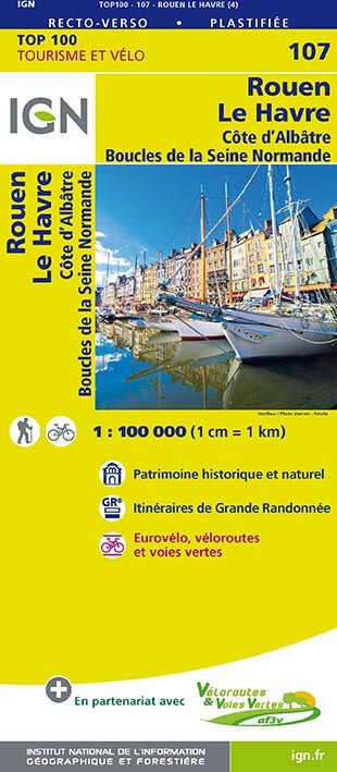 Top100107 Rouen/Le Havre  1/100.000