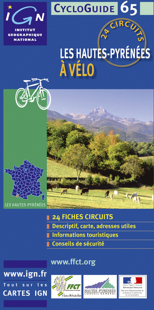 Cycloguide 65 Hautes-Pyrenees A Velo