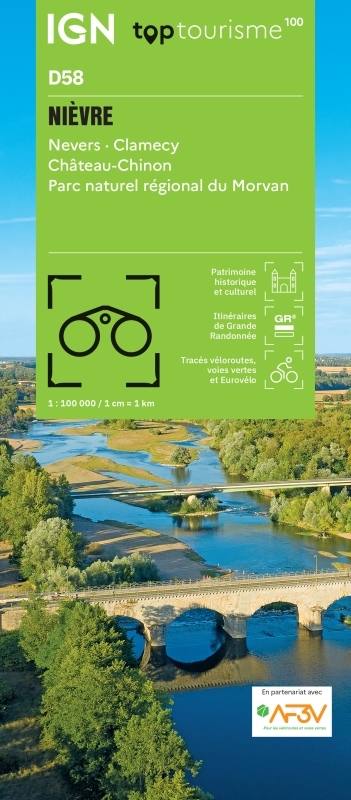 TOP100D58 - NIÈVRE Nevers · Clamecy Château-Chinon  Parc naturel régional du Morvan