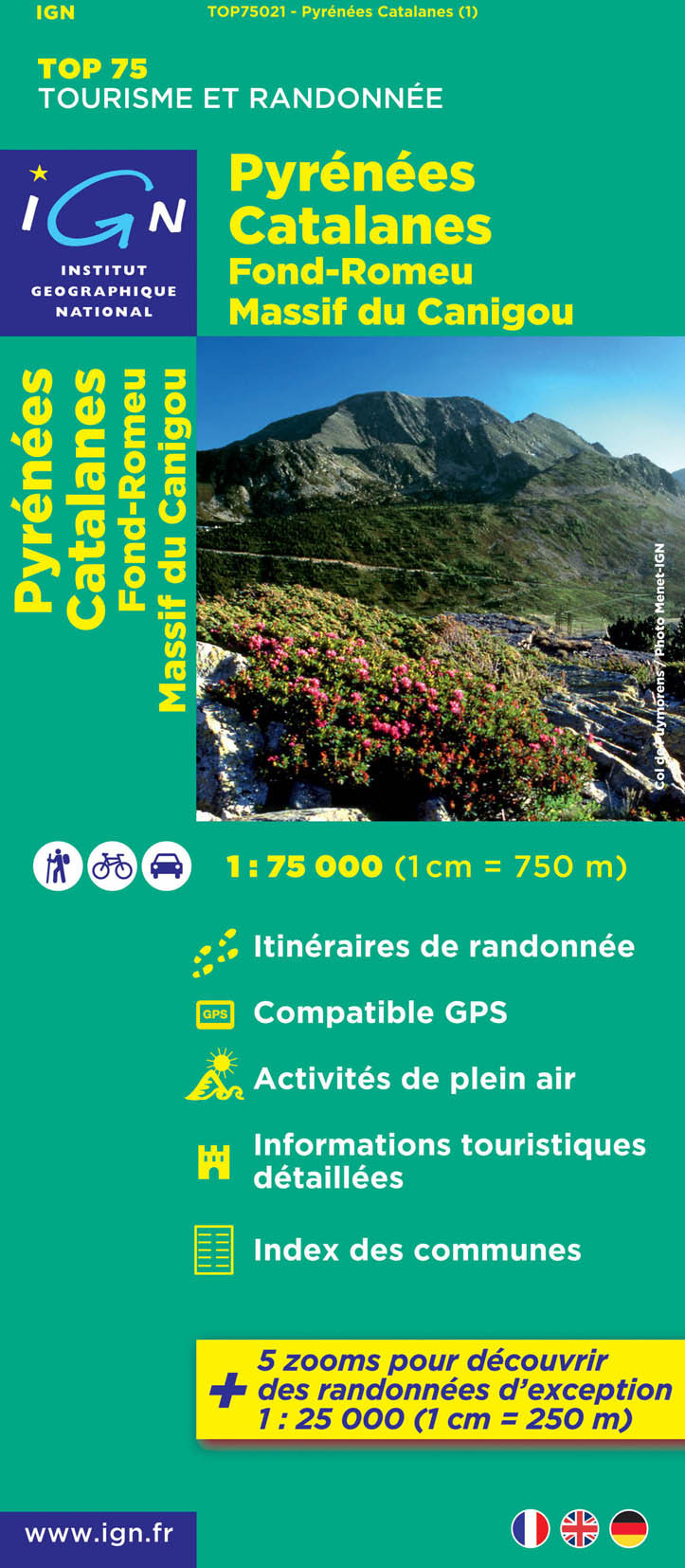 Aed Top75021 Pyrenees Catalanes/Font Romeu/Canigou