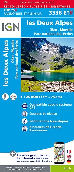 3336Etr Les Deux Alpes.Olan-Muzelle.Pn Des Ecrins