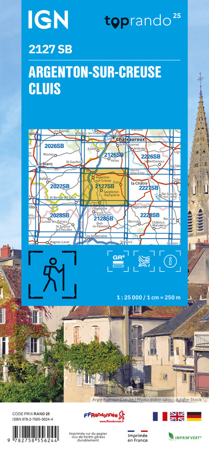 2127SB - ARGENTON-SUR-CREUSE  - CLUIS