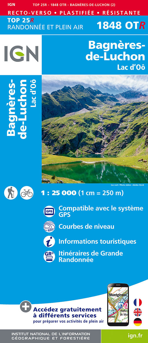 BAGNERES-DE-LUCHON.LAC D'Oo RESISTANTE