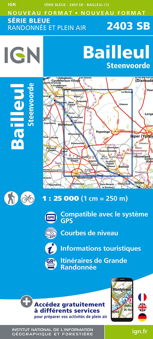 2403Sb Bailleul/Steenvoorde