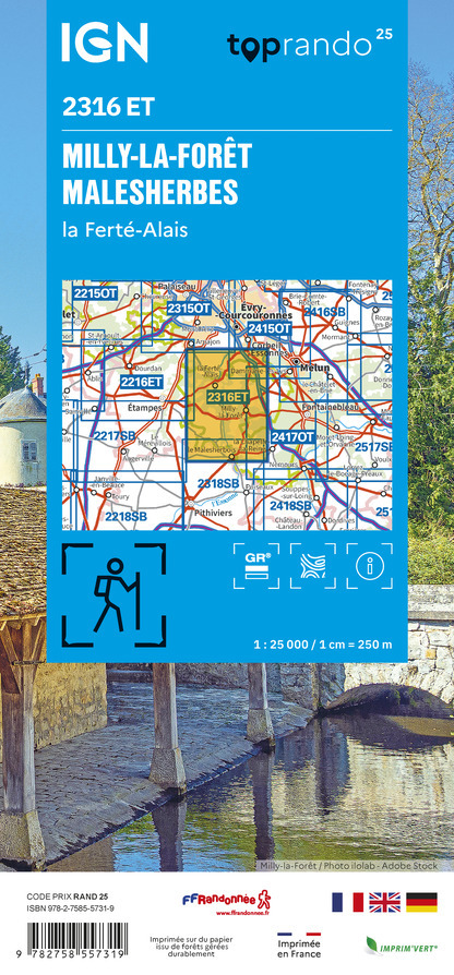 2316ET - MILLY-LA-FORÊT - MALESHERBES - LA FERTÉ-ALAIS