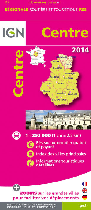 Aed Centre 2014  1/250.000