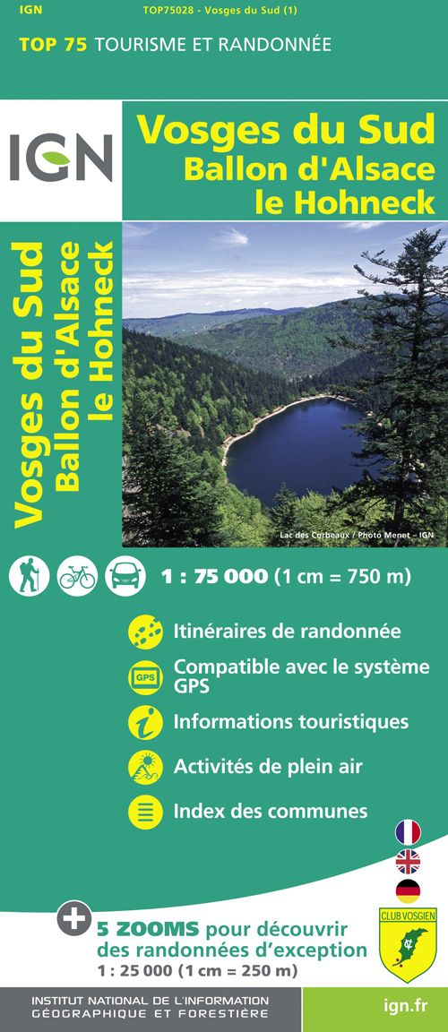 Top75028 Vosges Du Sud/Ballon D'Alsace/Le Hohneck