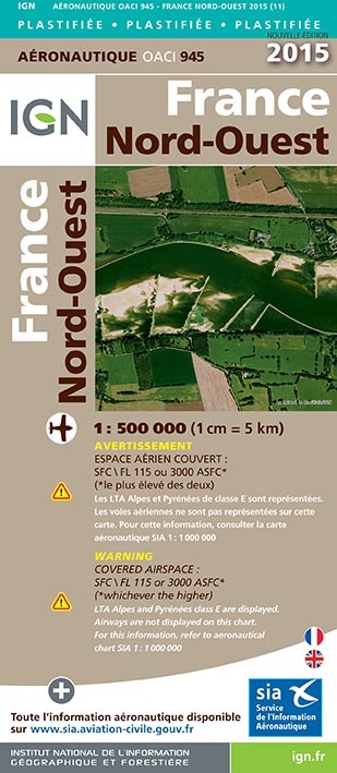 Aed Oaci945 France Nord-Ouest Plast. 2015