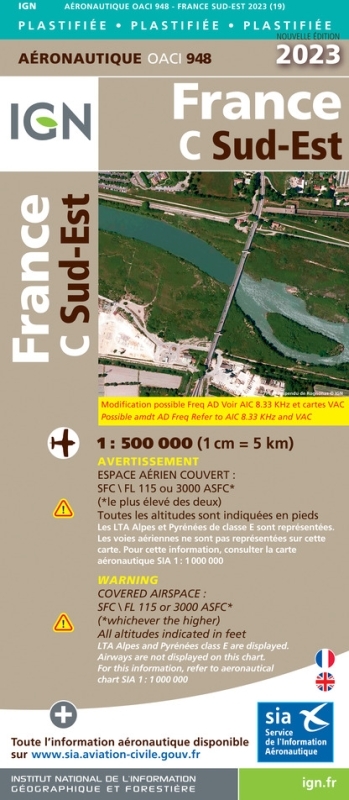 FRANCE SUD-EST PELLICULÉE 2023 (OACI948)