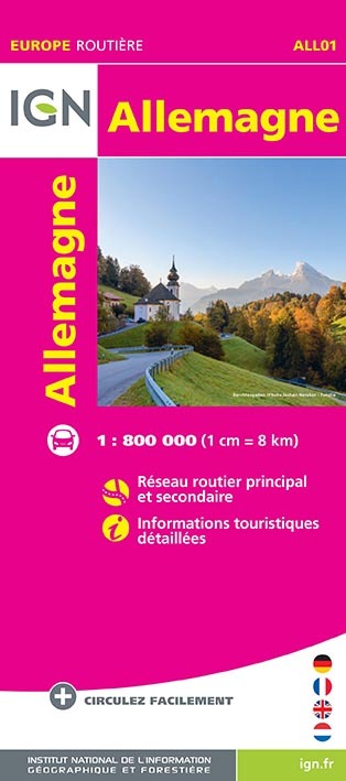 All01 Allemagne  1/800.000