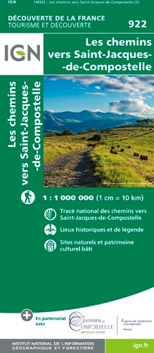 1M922 Chemins Vers Saint-Jacques De Compostelle 1/
