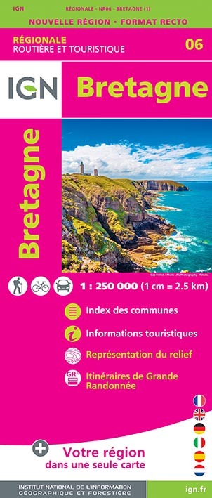 Nr06 Bretagne  1/250 000