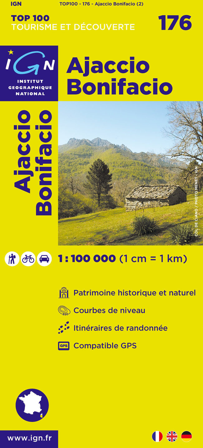 Aed Ajaccio/Bonifacio  1/100.000