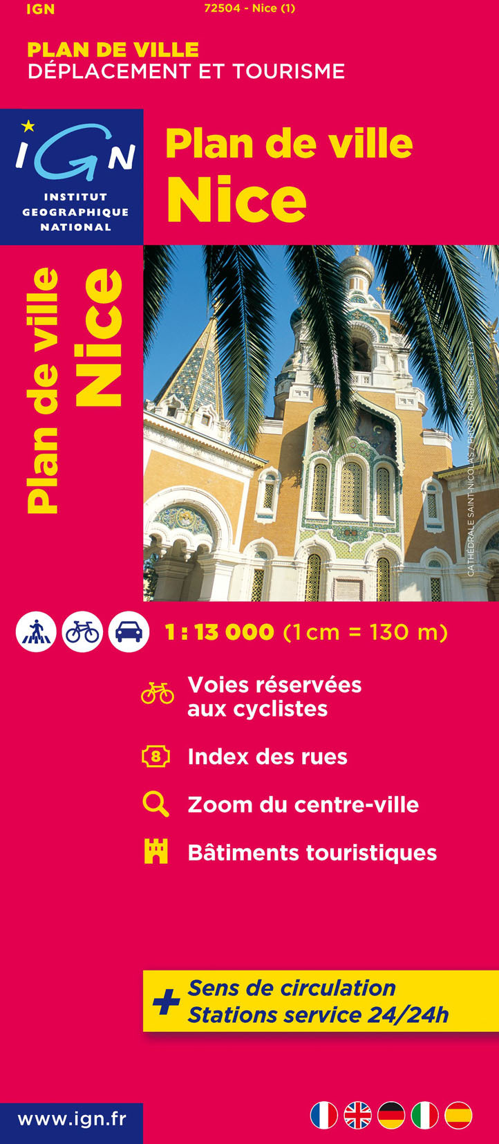 72504 Plan De Nice  1/13.000