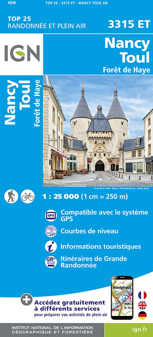 3315ET NANCY.TOUL.FORET DE HAYE