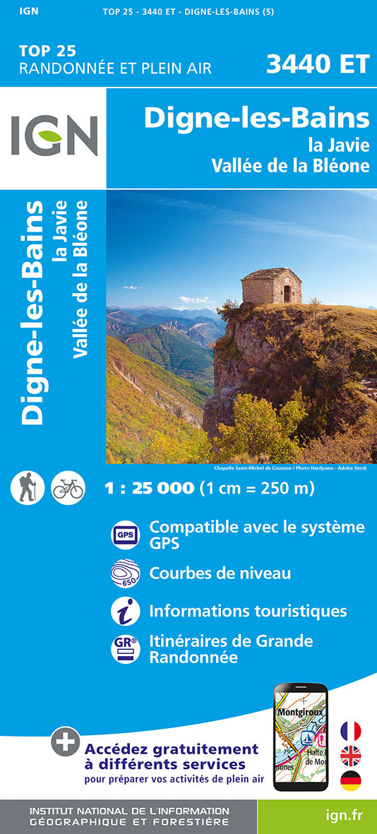 Digne-les-bains. la javie-3440ET