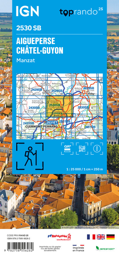 2530SB - AIGUEPERSE - CHÂTELGUYON  MANZAT