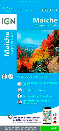 3623Ot Maîche/Gorges Du Doubs