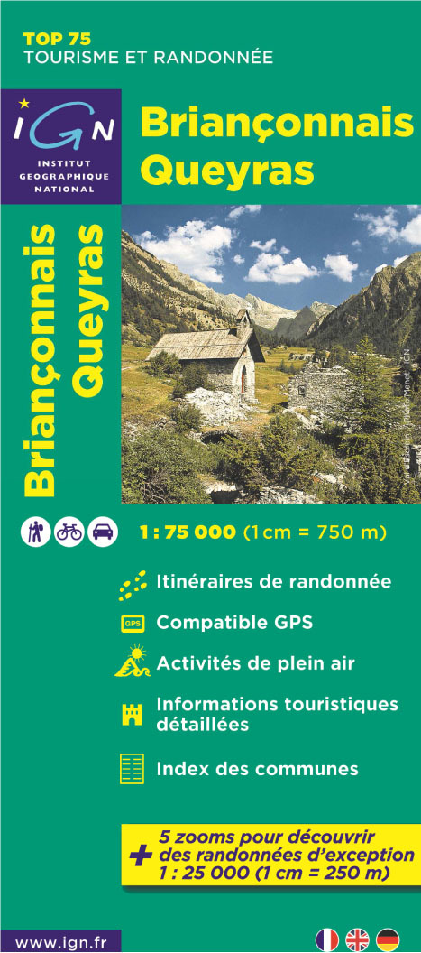 Aed Brianconnais/Queyras  1/75.000