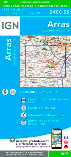 2406Sb Arras/Avesnes Le Comte