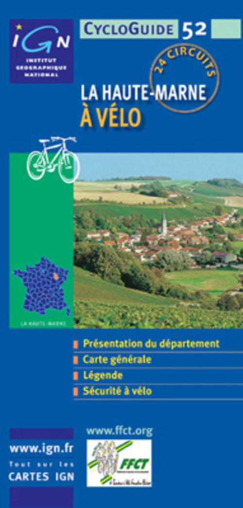 Cycloguide 52 La Haute-Marne A Velo