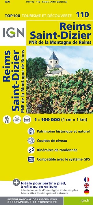 Aed Top100110 Reims/St-Dizier  1/100.000