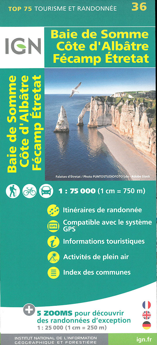 Top75036 Baie De Somme/Côte D'Albatre/Fécamp/Etret