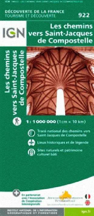 1M922 Chemins Vers St-Jacques De Compostelle