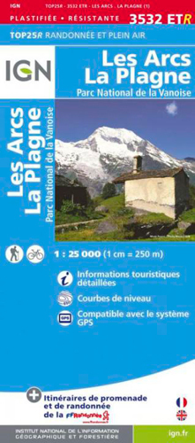 3532Etr Les Arcs/La Plagne (Resistante)