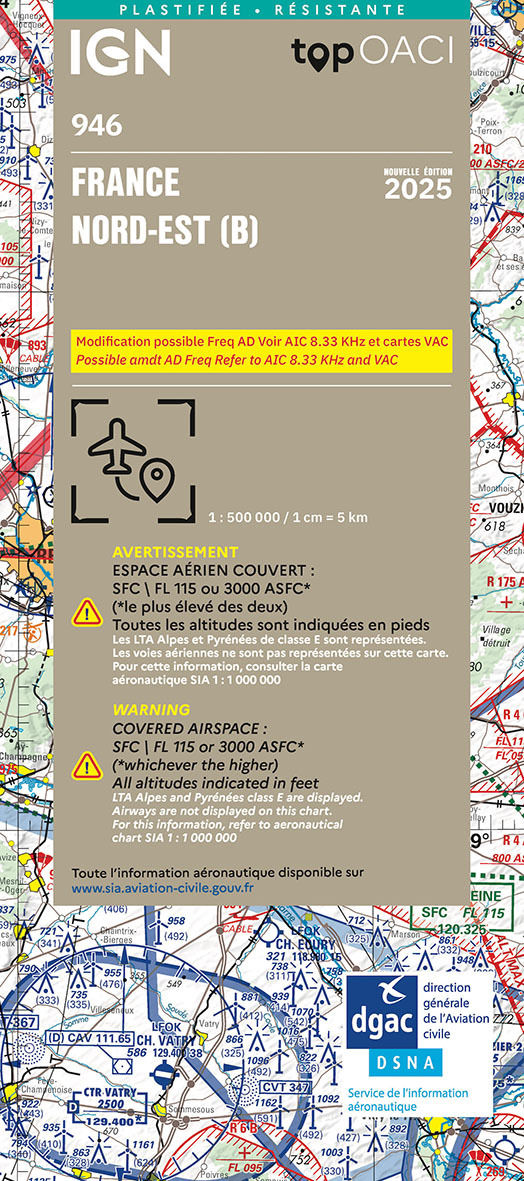 OACI946 - FRANCE NORD-EST PELLICULÉE 2025