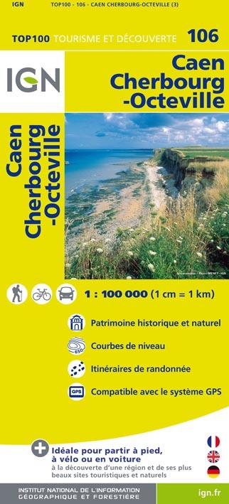 Aed Top100106 Caen/Cherbourg-Octeville  1/100.000