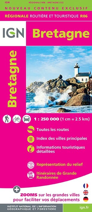 Aed R06 Bretagne  1/250.000