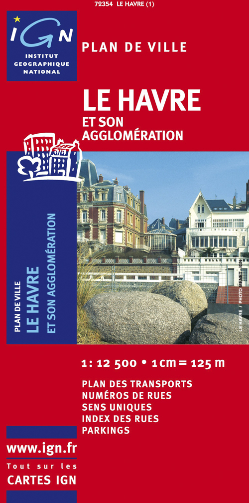 72354 Plan Du Havre  1/12.500