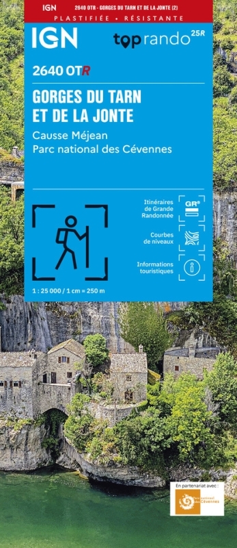 2640OTR - GORGES DU TARN ET DE LA JONTE RESISTANTE - CAUSSE MÉJAN  PARC NATIONAL DES CÉVENNES