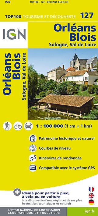 Top100127 Orleans/Blois  1/100.000