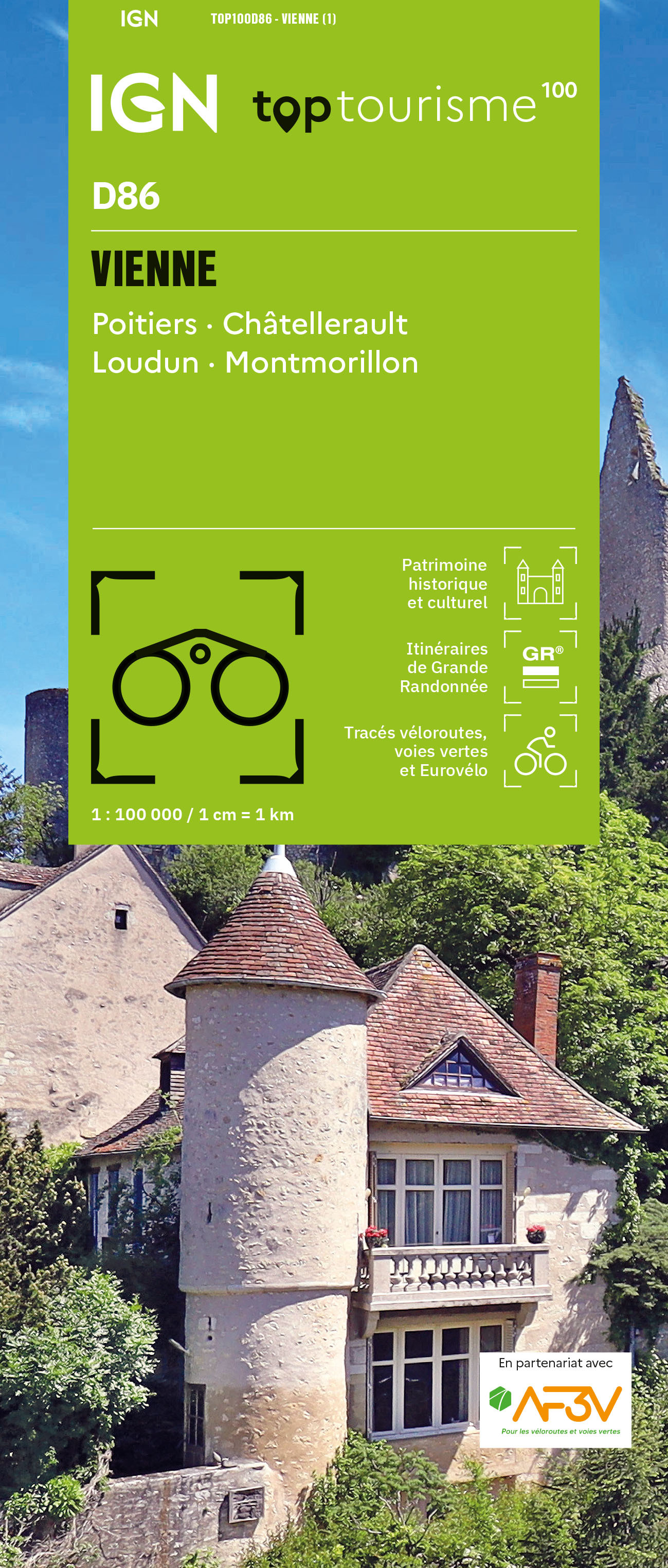 TOP100D86 - VIENNE Poitiers · Châtellerault  Loudun · Montmorillon