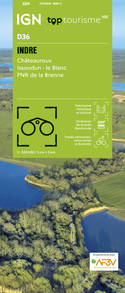 TOP100D36 - INDRE Châteauroux Issoudun · le Blanc PNR de la Brenne