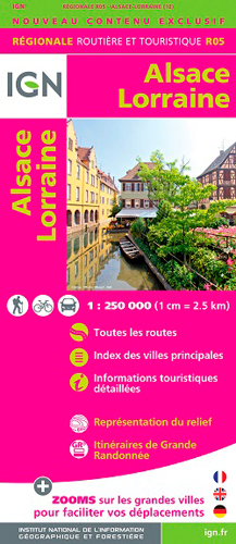 Aed R05 Alsace/Lorraine  1/250.000