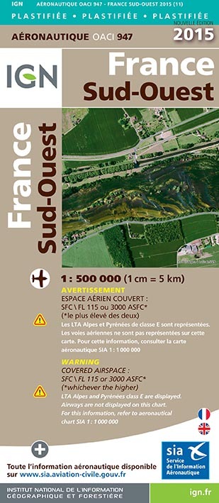 Aed Oaci947 France Sud-Ouest Plast.2015