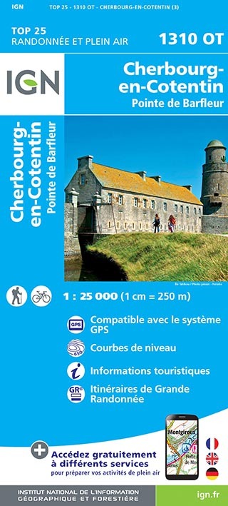 1310OT CHERBOURG EN COTENTIN POINTE DE BARFLEUR / RECTO